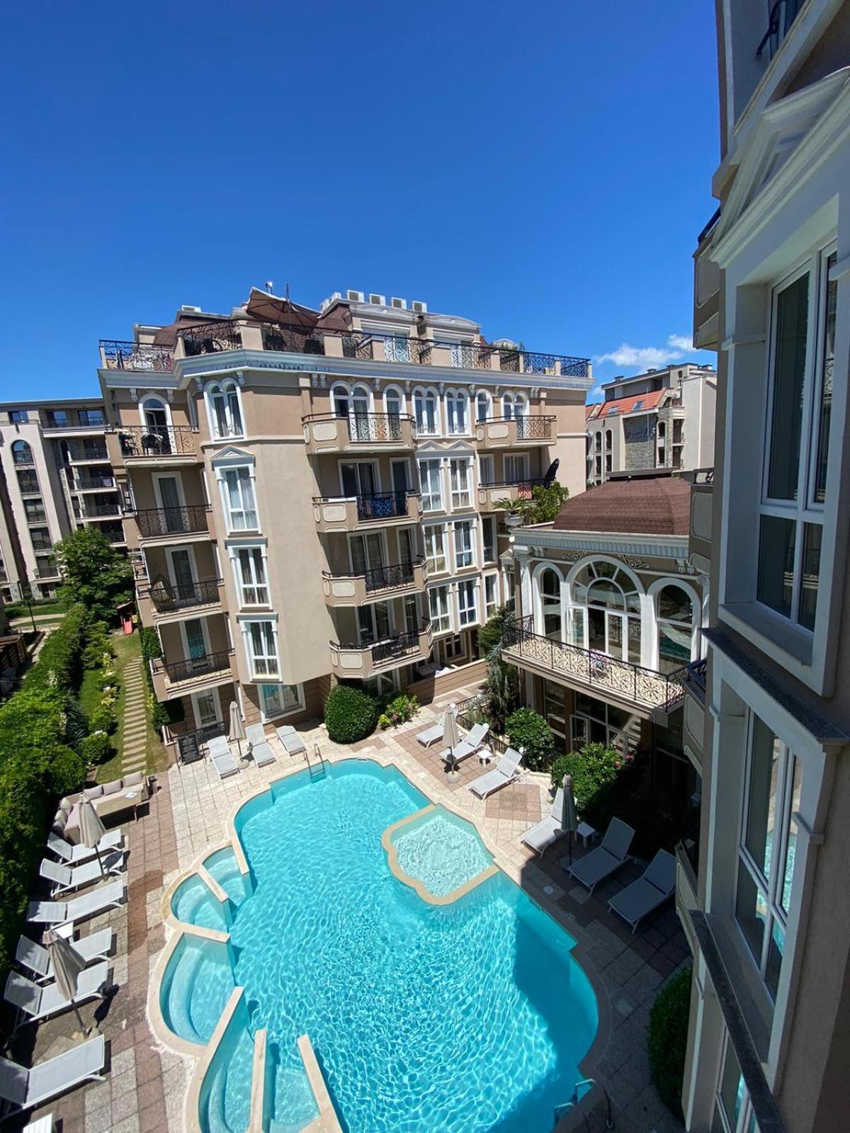 Dawn Park Deluxe Aparthotel Sunny Beach Exterior photo